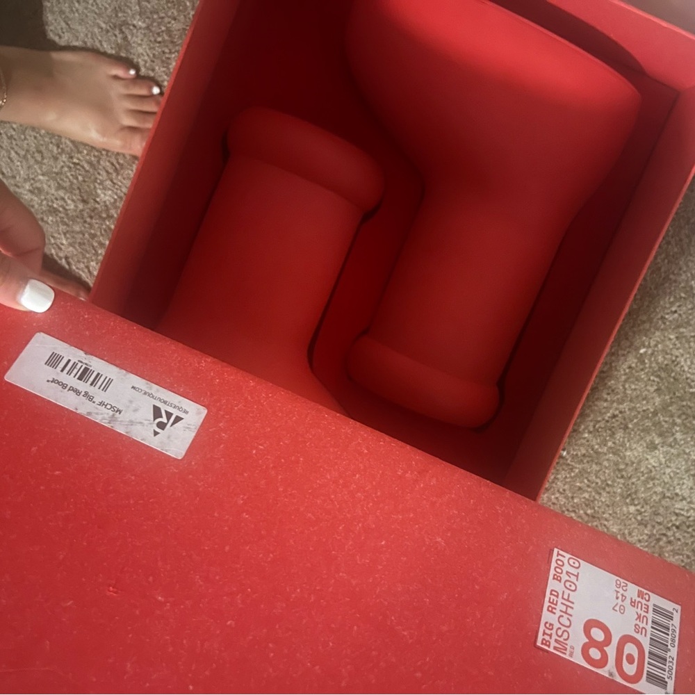 MSCHF big red boots